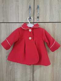 Palton roșu bebelus