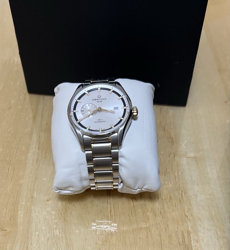 Часы Certina DS-1 Automatic, подарок (не носили)