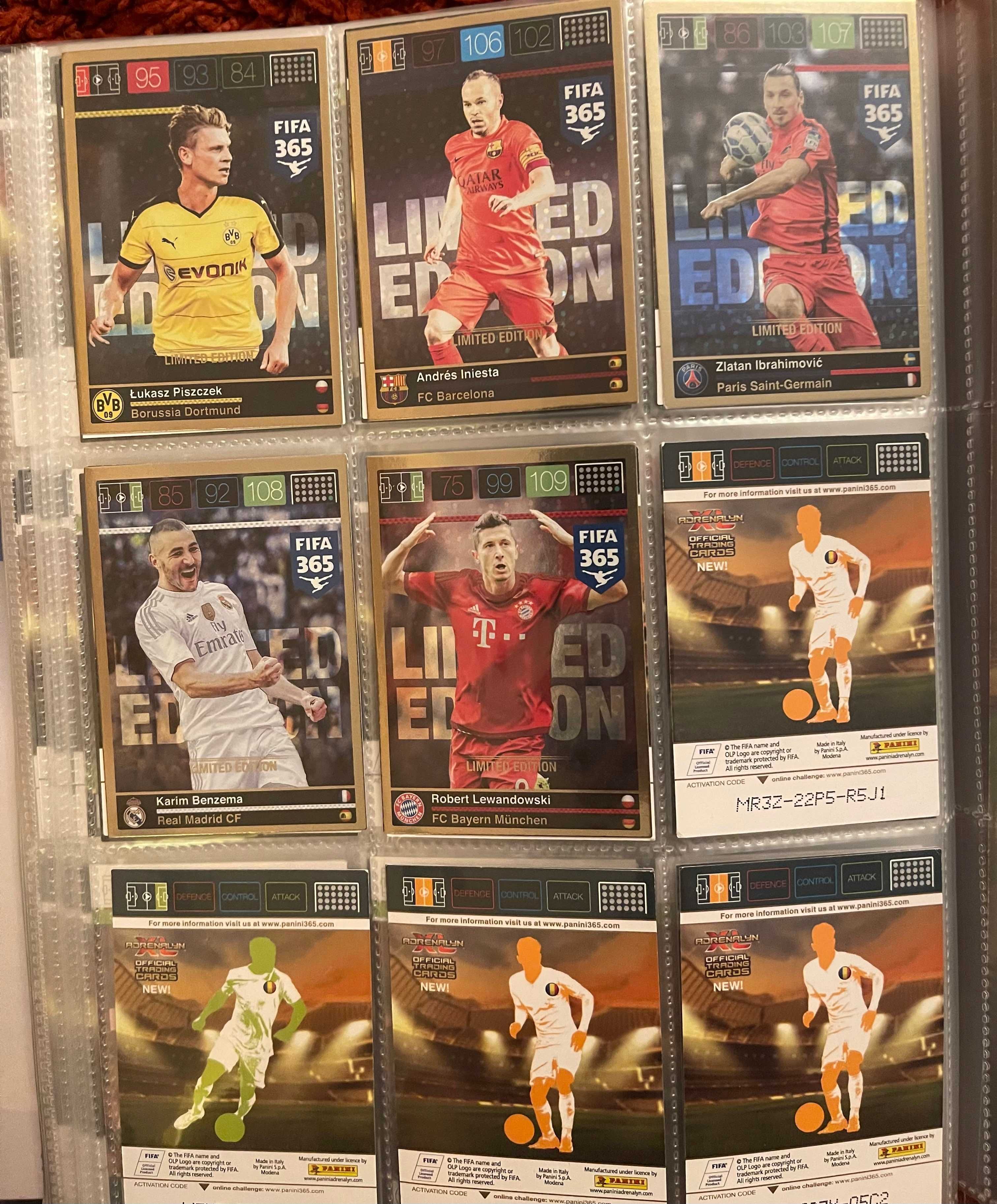 Album  fotbalisti Fifa Adrenalyn XL 365 Panini