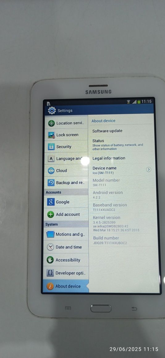 Samsung Galaxy tab 3