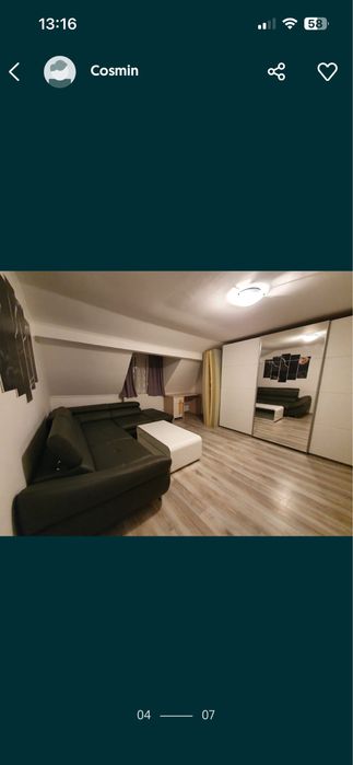 Proprietar,inchiriez apartament 2 camere,centrala,renovat!