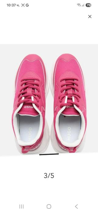 Hugo boss кожени маратонки 38-39номер