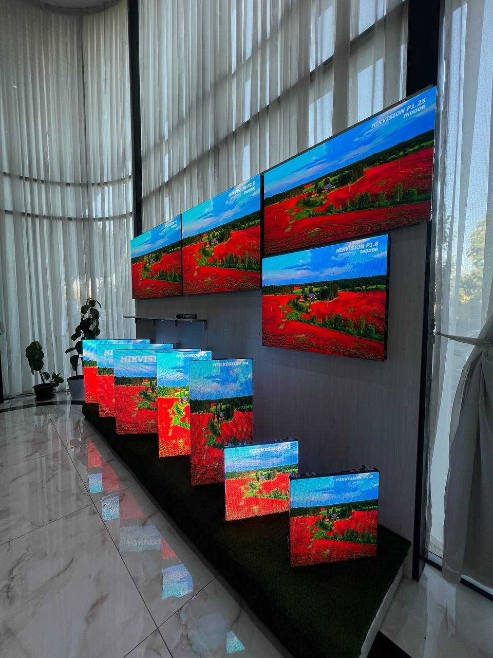 LED экран Hikvision P2/Калитга топшириш асосида ўрнатиш/Кафолат/Сервис