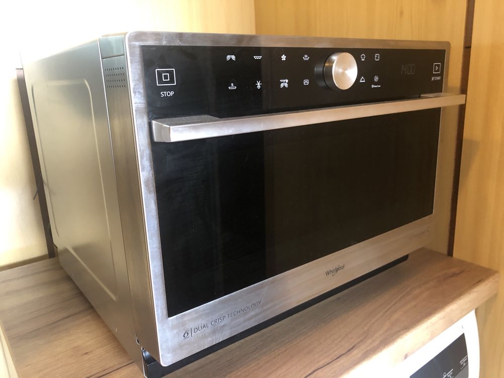 Комбинирана микровълнова фурна Whirlpool Supreme chef MWP 3391 SW