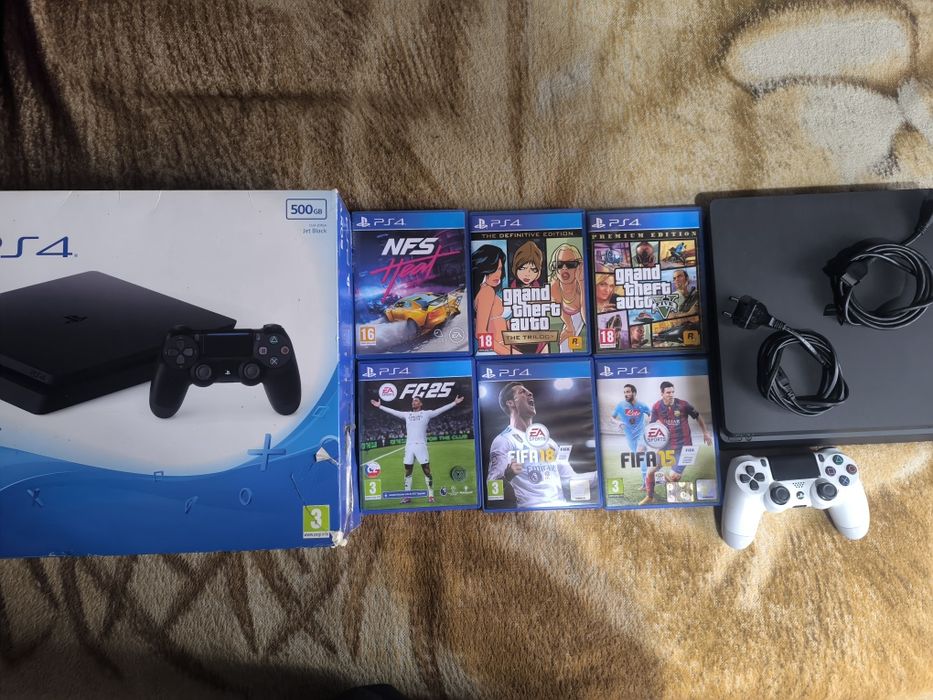 ‼️Vand Ps4 slim 500gb‼️