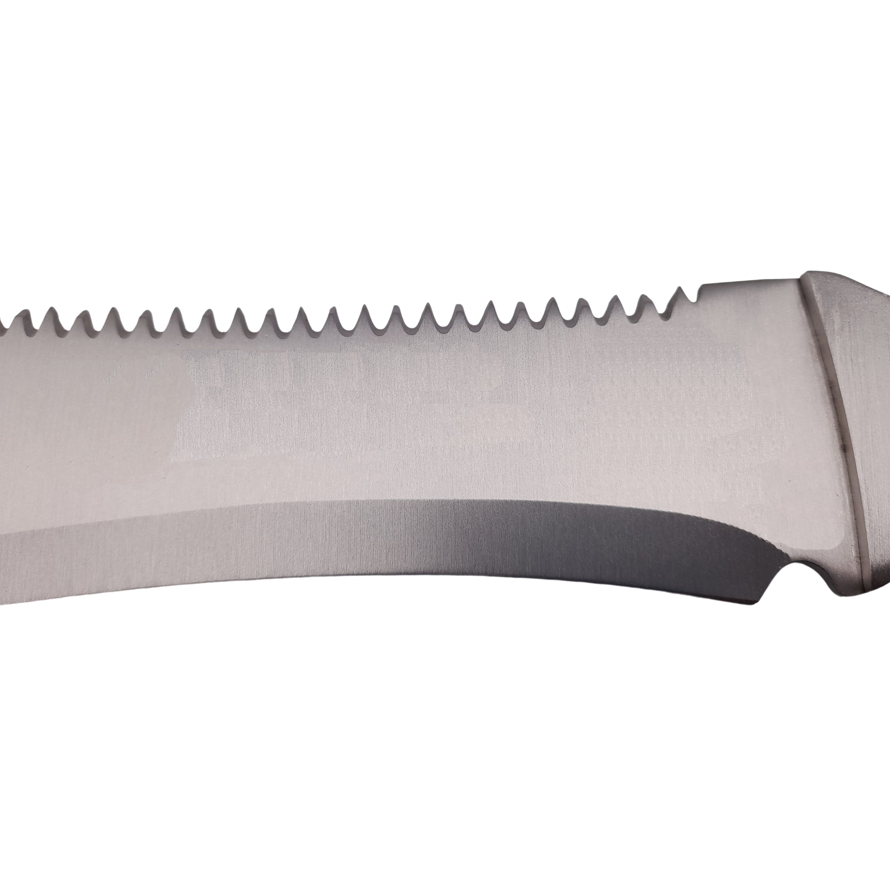 Set maceta vanatoare IdeallStore, Knife of Mind, 46 cm si nunceag lemn