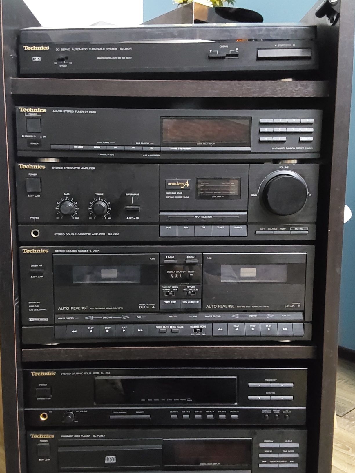 Vând Amplificator Technics SU - X930 , Rack, CD player,  tuner
