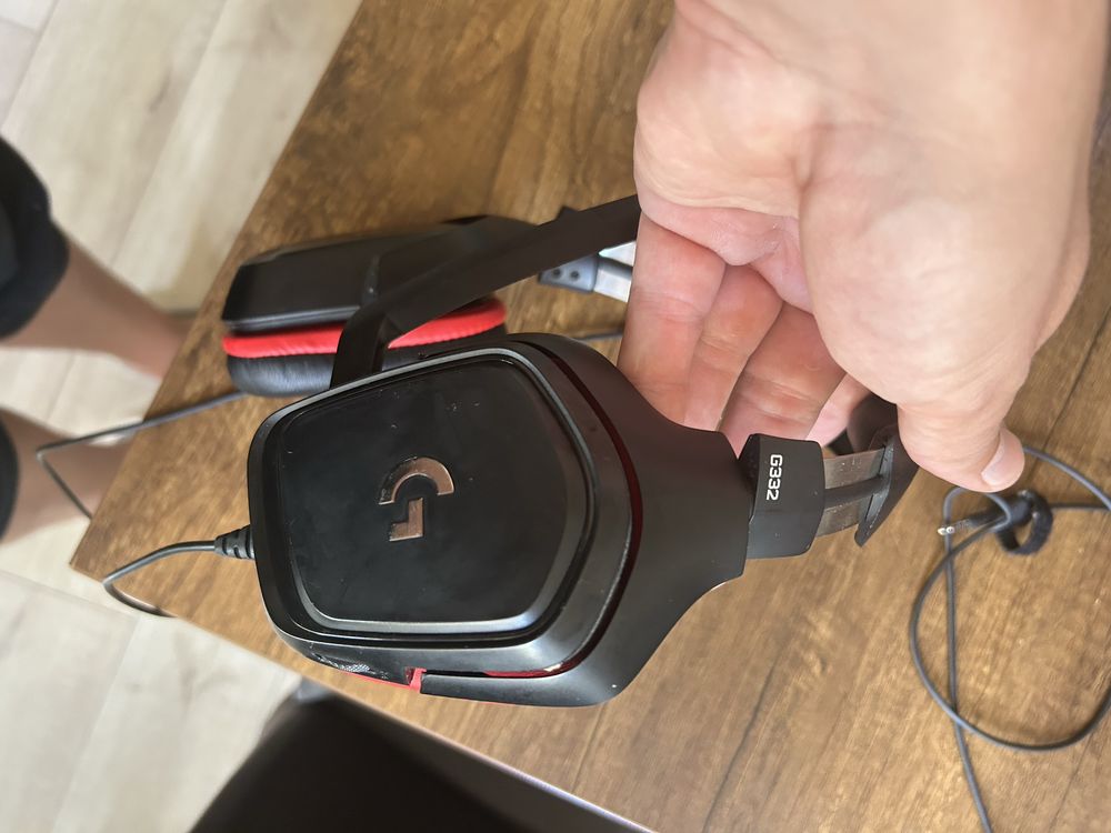Logitech g332 страхотни гейминг слушалки