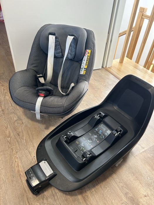 Scaun auto i-Size Maxi Cosi 2WayPearl Sparkling Grey, 9-18 kg, Gri