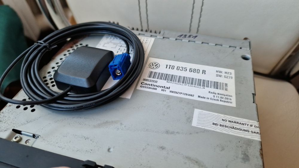 Navigatie VW RNS 510 LED ( 2014 ) + Harti + Cod Pin + Antena GPS !