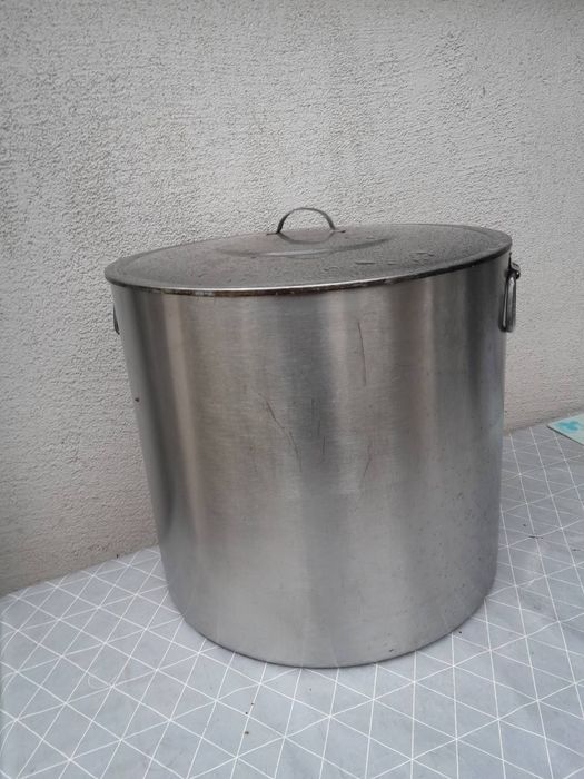 Тенджера нераждаема стомана- 80л