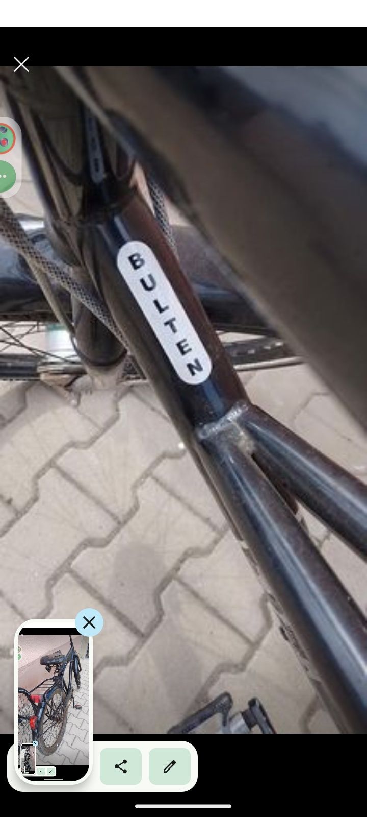 Bicicleta aduse din Olanda