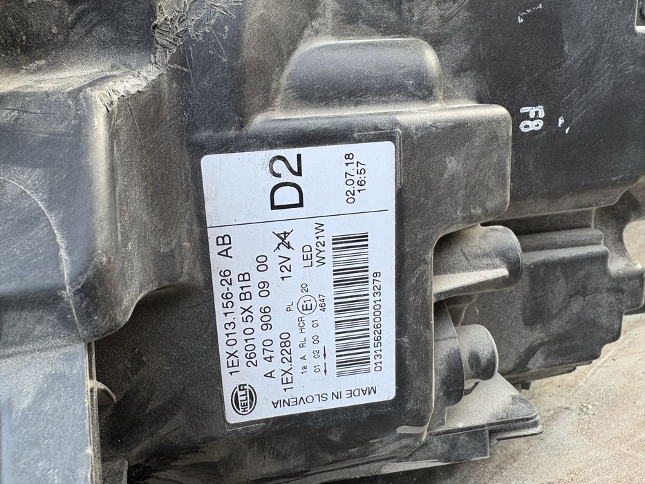 Far dreapta mercedes x class w470 2017/2018/2019/2020