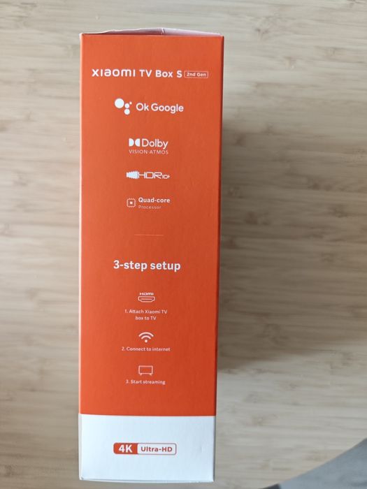 Xiaomi TV Box S 2gen Android TV BOX( Google TV ) Гаранция до 12.01.26г