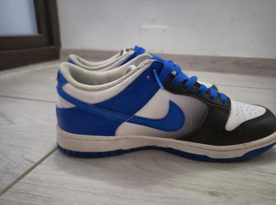 Nike Sportswear DUNK - Sneakers low - game royal/black/

white