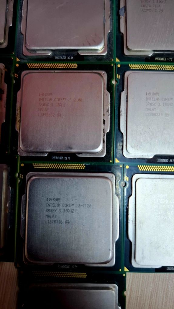 Продам процессоры core I3 второго поколения