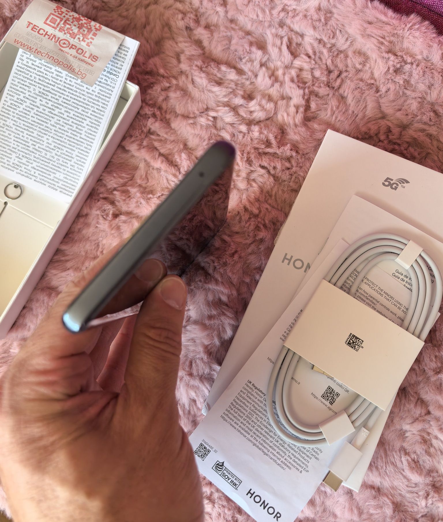 Гаранция до 2027 г. Чисто нов Honor magic 6 lite!