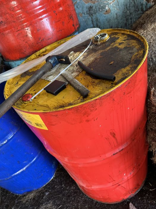 Бочка отработка.