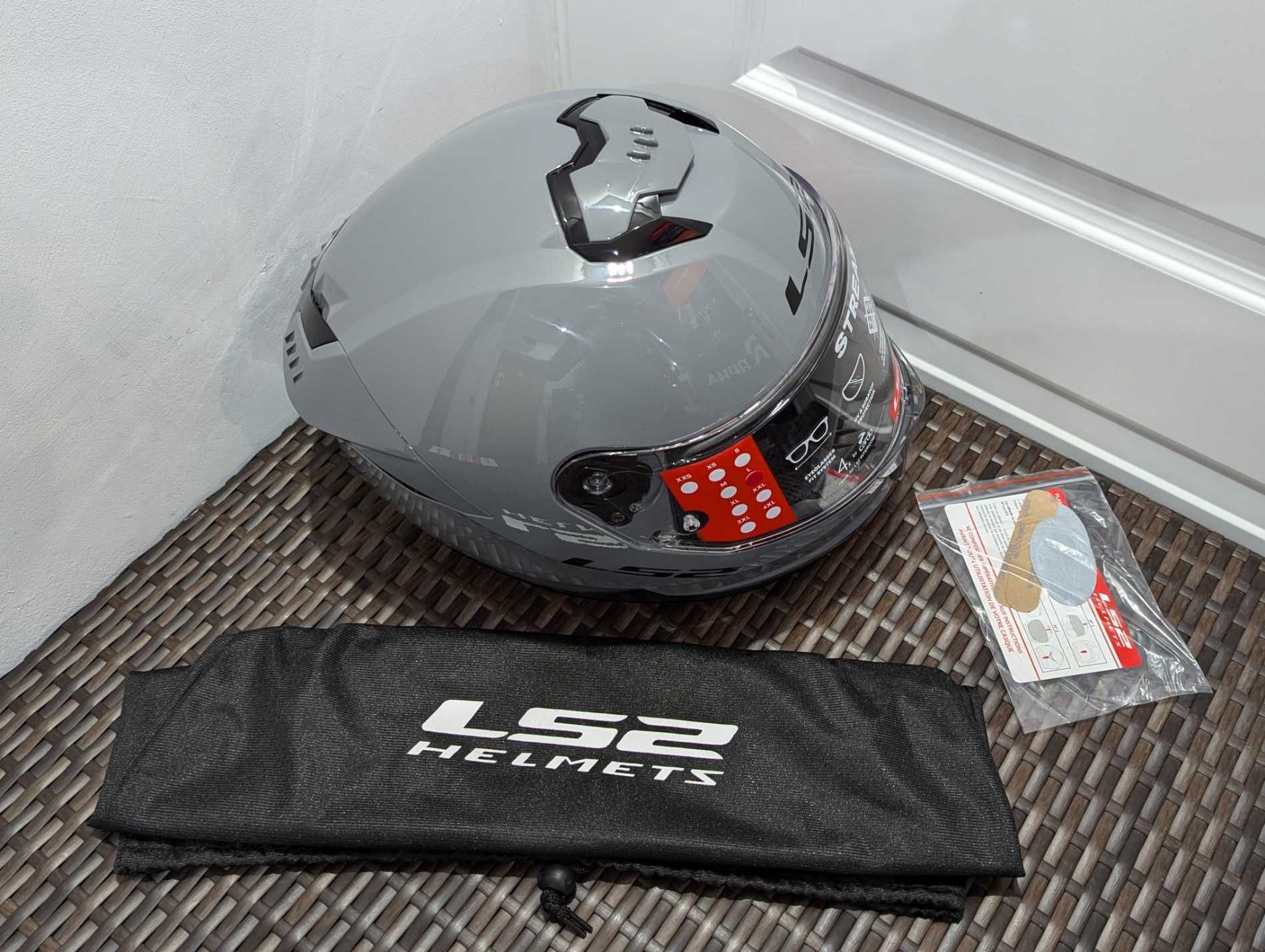 Casca moto LS2 Stream II, marime L - ochelari de soare