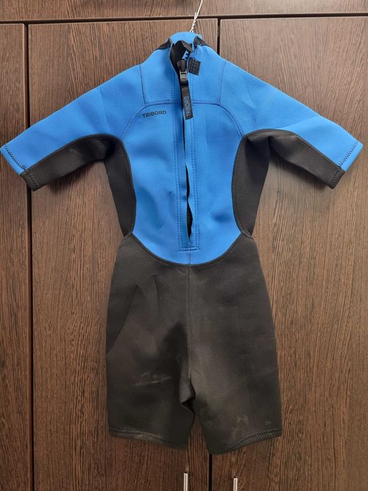 Combinezon surf 100 neopren 1,5 mm copii - pentru varsta de 6 ani
