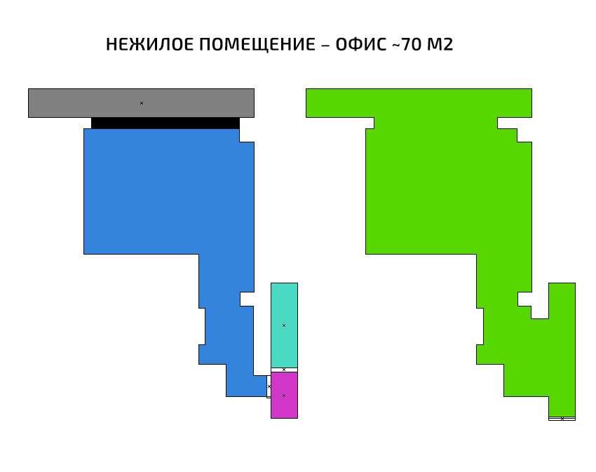Уникальное нежилое помещения под офис - пентхаус на 19 этаже