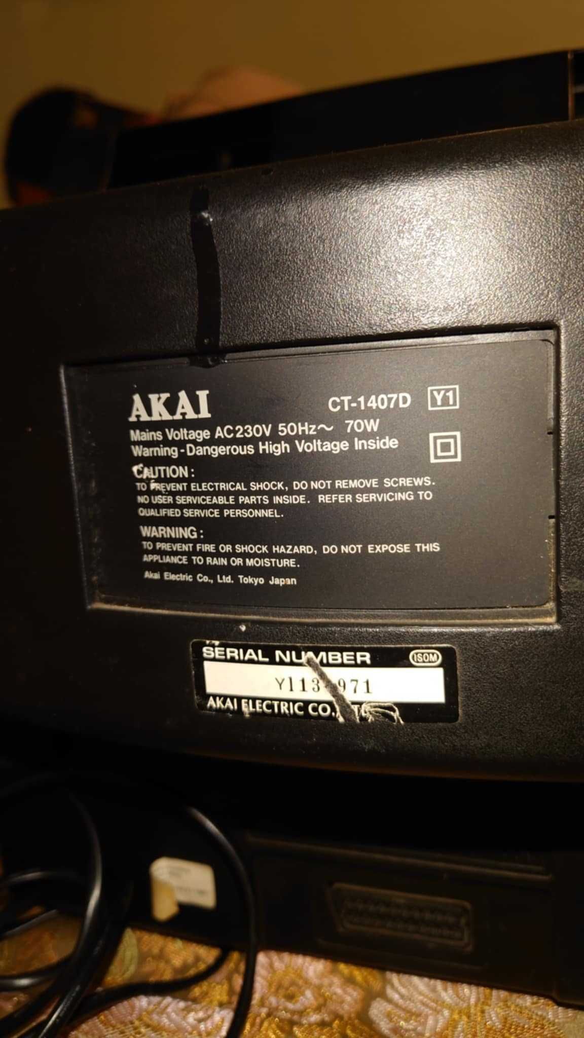 Стар телевизор Akai CT1407D