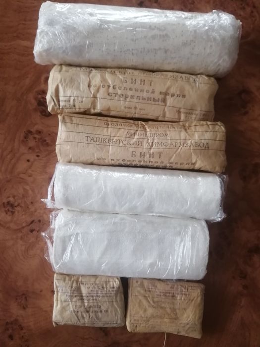 Бинты из качественной густой Советской Марли