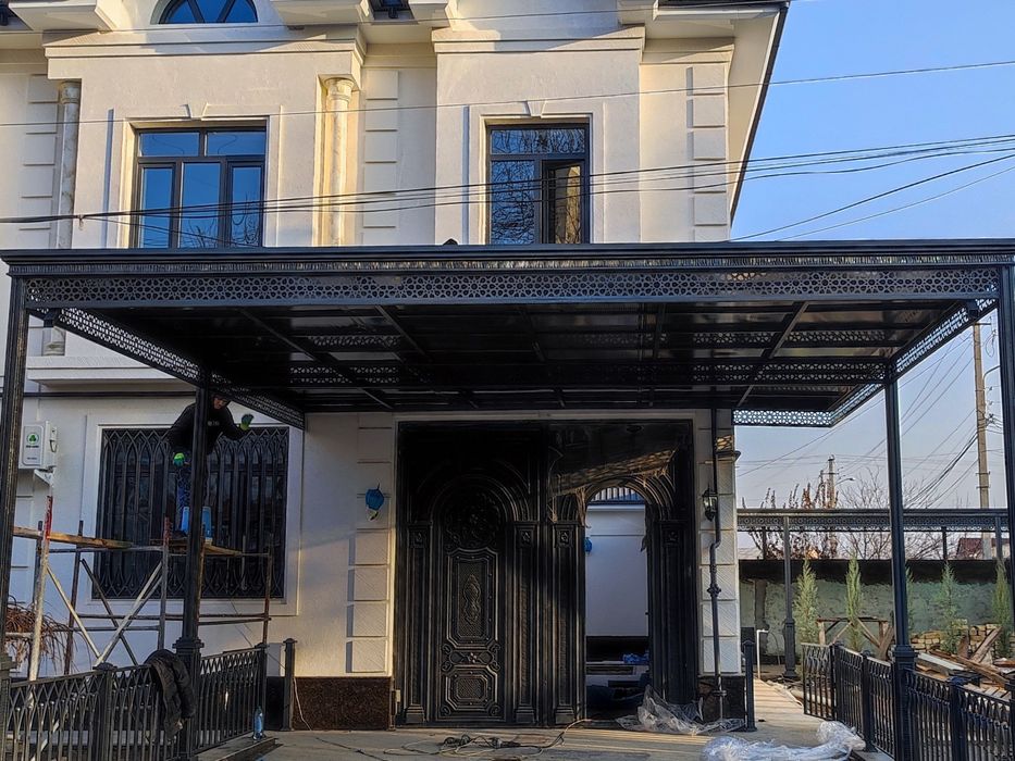 Сваршик Ферма,Навес,Перилла