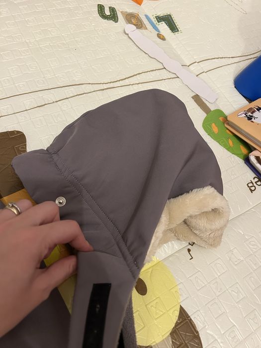 Protectie de iarna Isara + Gluga - Frosted Almond Taupe