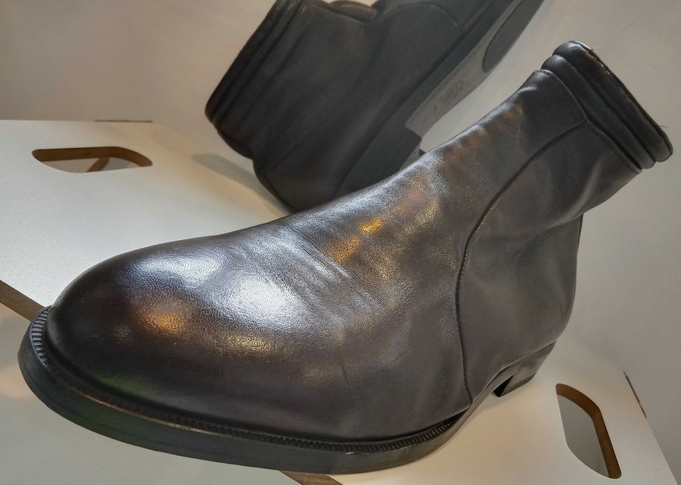 Ghete jodhpur lucrate manual de luc Georgio Venutti Italy 45 piele