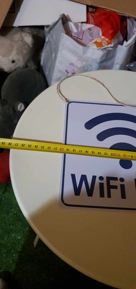 Метална табела WiFi Free