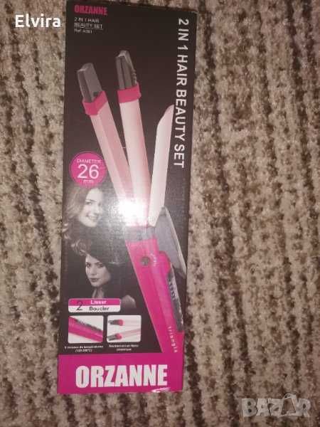 Нова маша и преса за коса 2 в 1 – за къдрици и изправяне