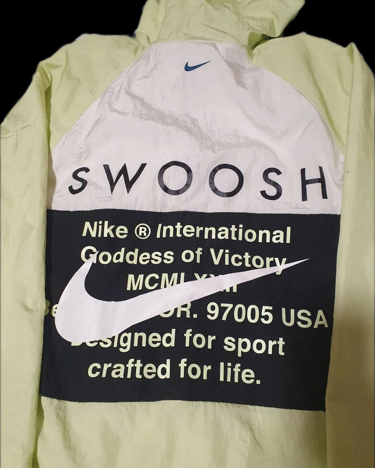 Nike swoosh jacket