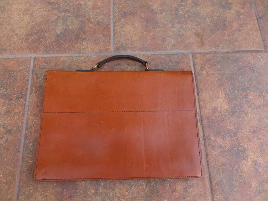 Geanta,mapa din piele naturala deosebita pt. acte sau laptop