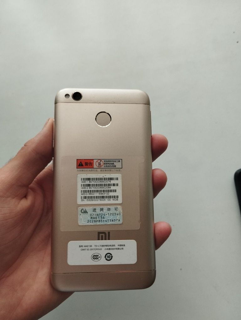 Redmi 4, 16gb xotira