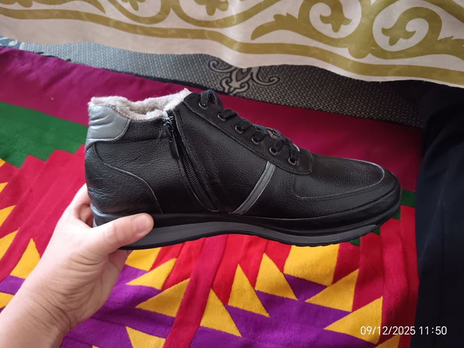 Зимние полуботинки