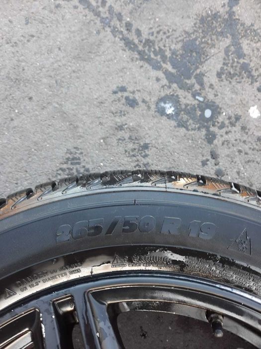 jante si anvelope de iarna porsche 265 50 19 michelin latitude