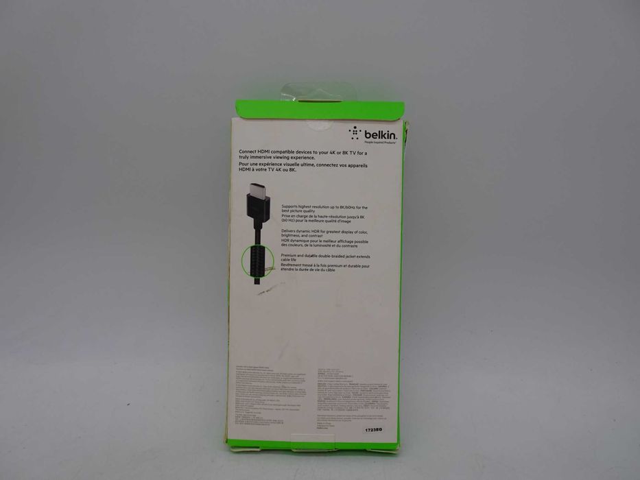 Cablu HDMI Belkin (4K) Ultra HD de mare viteză (2 m) - Negru