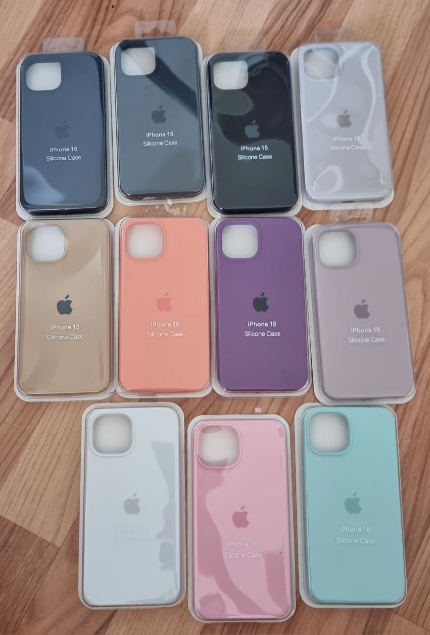Husa silicon Apple IPhone 12 13 14 15 PRO 14 PLUS 15 PROMAX
