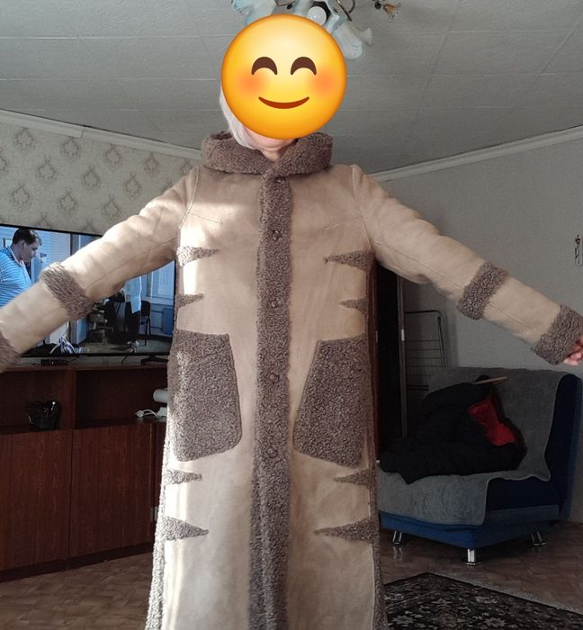 Продам новую двухстороннюю дубленку