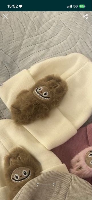 Caciula copii labubu