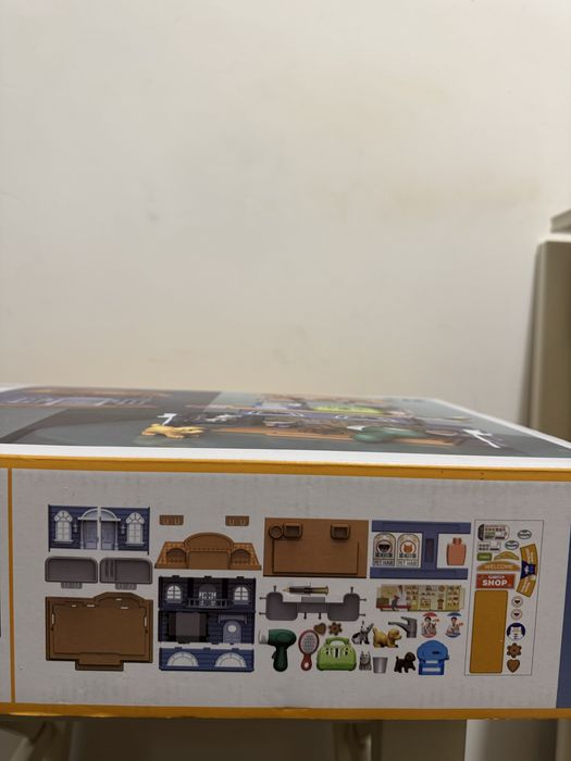 Casuta interactiva spitalul animalelor - Valiza veterinara pt copii