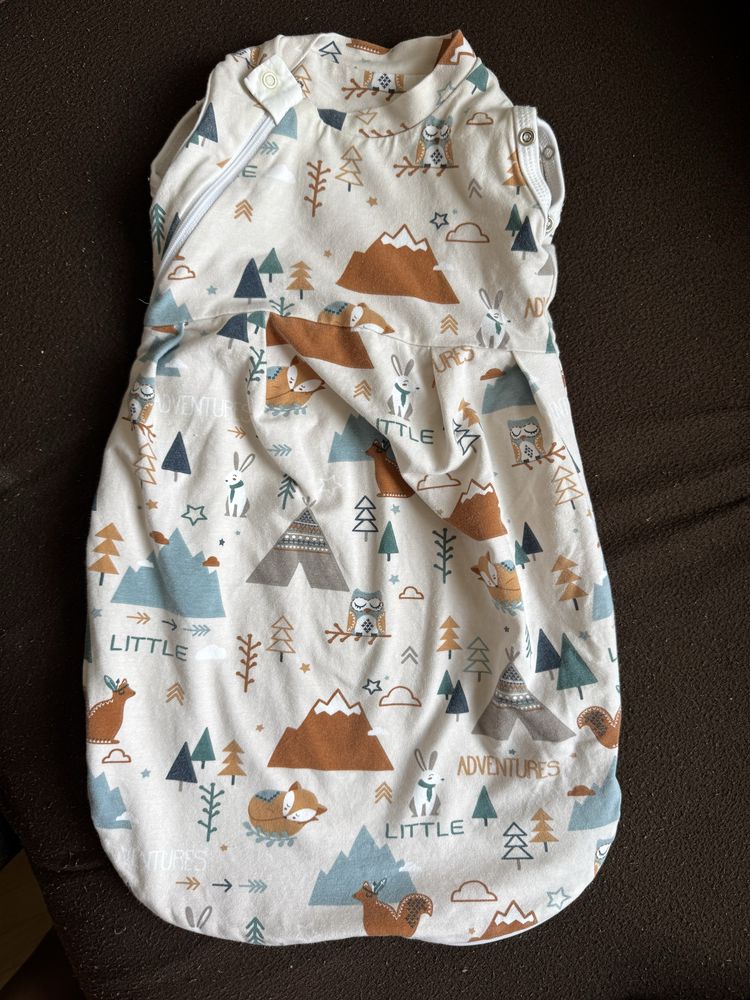 Angel baby бебешко Есенно спално чувалче с функция повиване 0-3м