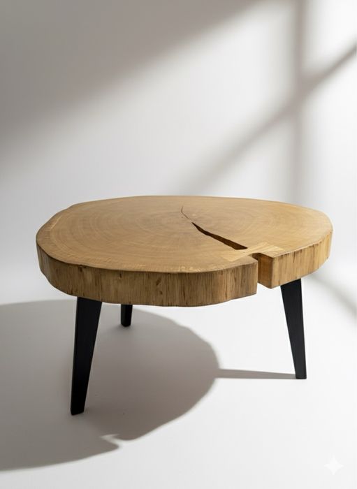 Masa de cafea de stejar