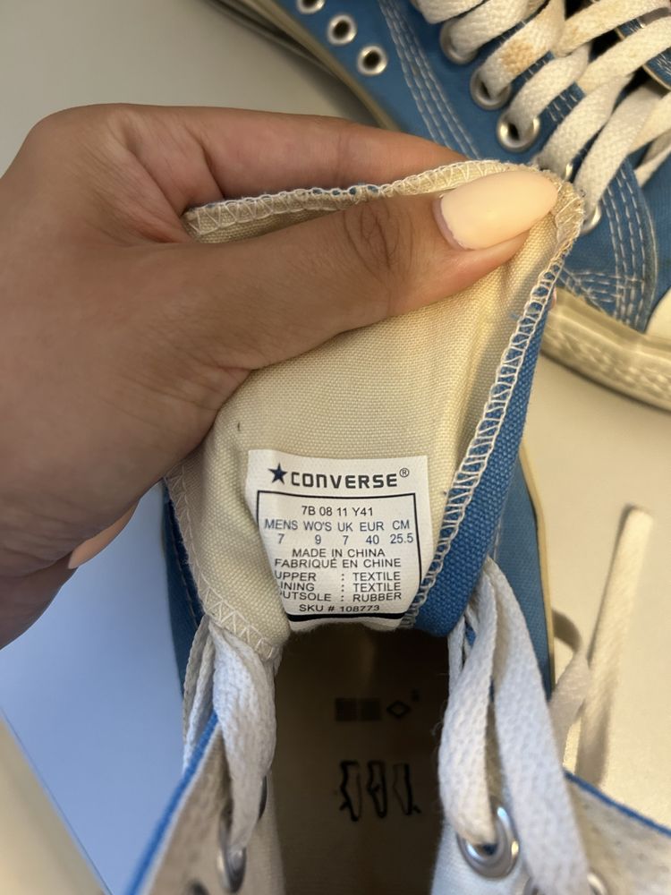 Converse кецове- сини