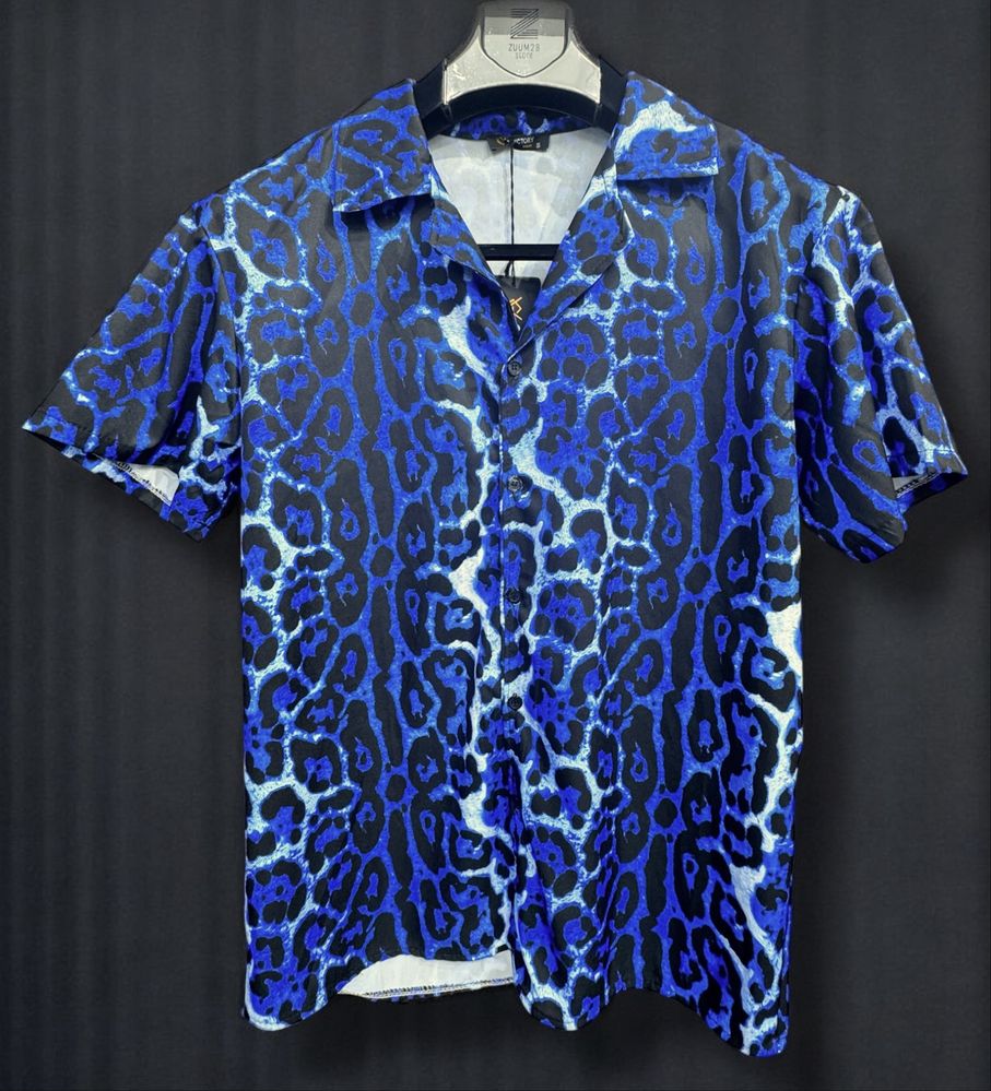 Compleuri animal print albastru, leopard! Calitate premium!