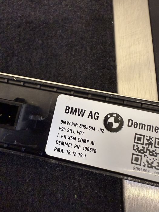 Ornament prag X5M Competition BMW F95 X5M