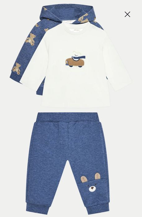 Mayoral спортен екип за бебе момче син на мечета