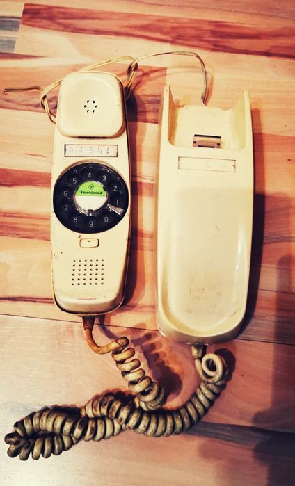 Telefon fix cu disc Gondola Telefonica Spania retro vintage colecție