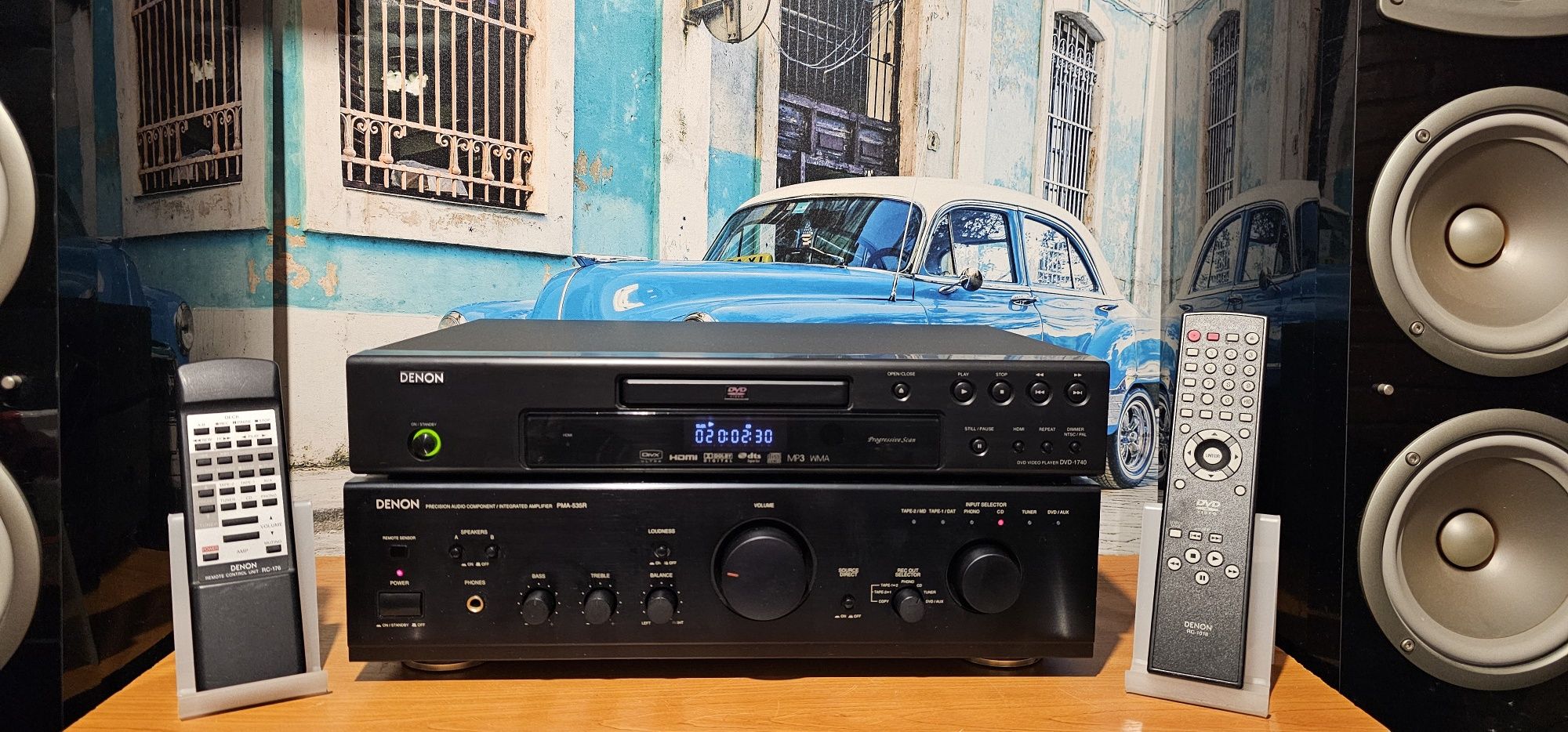 Amplificator statie Denon PMA 535 sau cd dvd player Denon DVD 1740